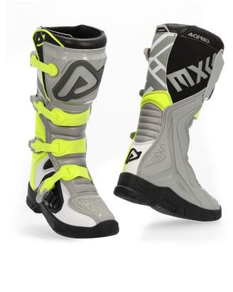 Stivale ACERBIS X-TEAM Grigio/Giallo