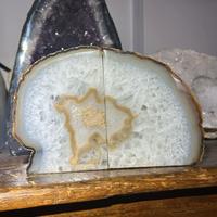 Coppia di Agate per fermalibri 2,238 kg