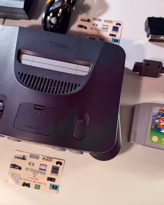 Nintendo 64 completa + Super Mario 64