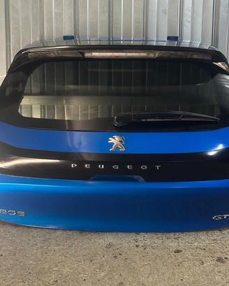 Portiera porta portellone peugeot 208 2019>2025