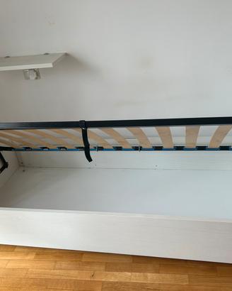 Letto contenitore una piazza