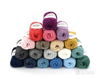 gomitoli Lana e cotone drops 2000 gomitoli