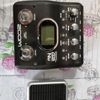 multieffetto chitarra zoom G2 Nu + pedalino