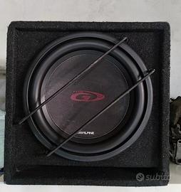 SUBWOOFER ALPINE e AMPLIFICATORE SONY