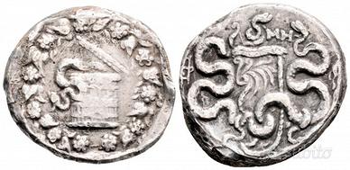 moneta antica greca tetradramma in argento 