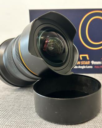 Canon RF Brightin Star 9mm f/5.6 + filtri