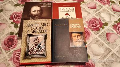LOTTO 4 LIBRI SU GIUSEPPE GARIBALDI - OTTIME CONDI