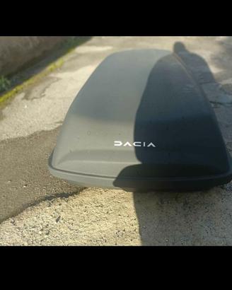Vano Padiglione Dacia nero 390 litri
