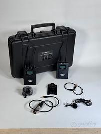 Microfoni Wireless Comica CVM-W200(C) Kit Completo