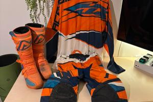 Tuta completa cross/enduro