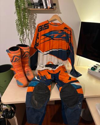 Tuta completa cross/enduro