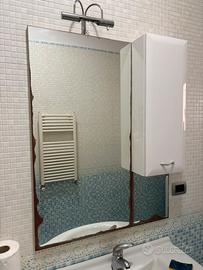 Specchio bagno con anta
