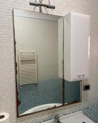 Specchio bagno con anta
