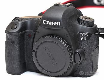 Canon Full Frame 6D + obiettivo