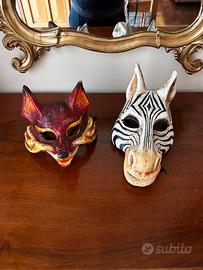 Maschere veneziane cartapesta