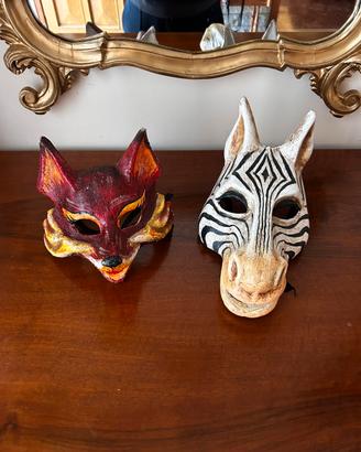 Maschere veneziane cartapesta