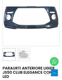 paraurti anteriore ligier 