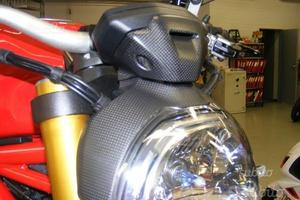 CORNICE FARO ANTERIORE CARBONIO DUCATI MONSTER 821