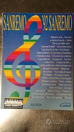 libro spartiti Sanremo 1992