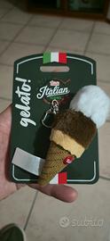 Portachiavi peluche gelato Trudi 