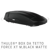 thule box tetto xt nero M