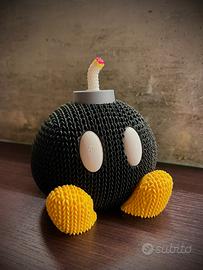 Gadget Super Mario BoB-omba modello uncinetto