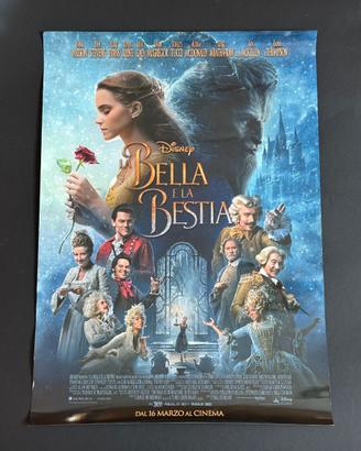 Poster La Bella e la Bestia Disney originale film