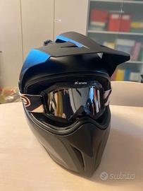 2 casci bmw mod enduro taglia m