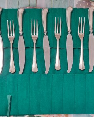 Set Posate da Dolce Argento 800 - Stile San Marco