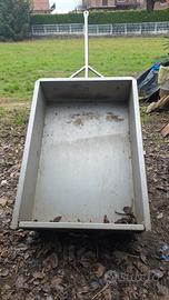 Carretto in acciaio inox