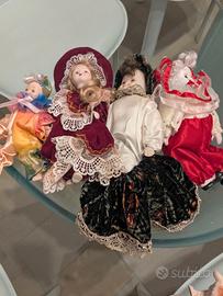 Bambole di porcellana da collezione 