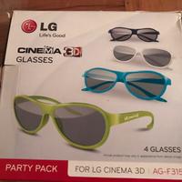 Occhiali 3D LG per cinema