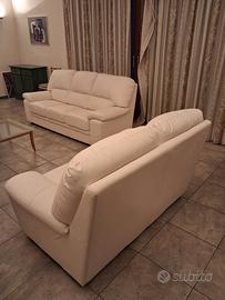 coppia divani tre/ due posti 