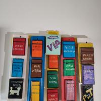 Quadro in legno Monopoli