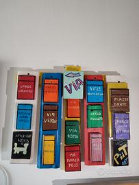 Quadro in legno Monopoli