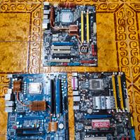 schede madri vintage 775 da collezione 