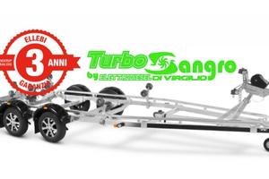 Carrello Ellebi nautico doppio asse