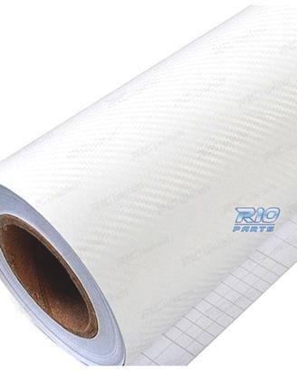 VINILE ADESIVO EFFETTO CARBONIO BIANCO