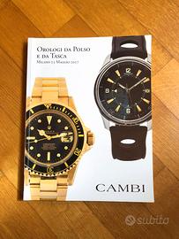 Orologi da polso e tasca - Cambi - 2017