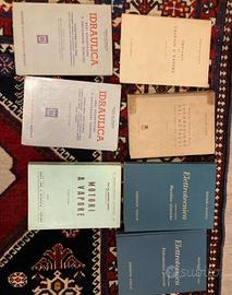 Libri universitari vintage lotto H