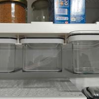 contenitori   con espositore da armadio