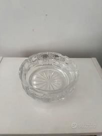 Posacenere e centrotavola in cristallo