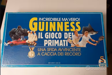 Guinness il gioco dei primati gioco da tavolo