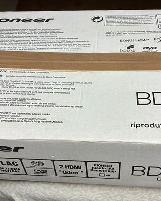 Blu Ray Pioneer BDP 450 non funzionante
