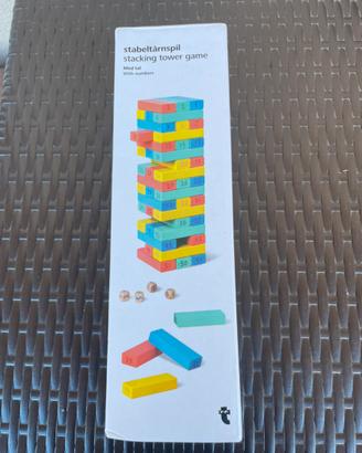 Gioco della torre di legno
