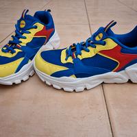 Sneakers Chunky Lidl Blu, Gialle e Rosse