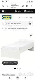 letto Ikea 1 piazza