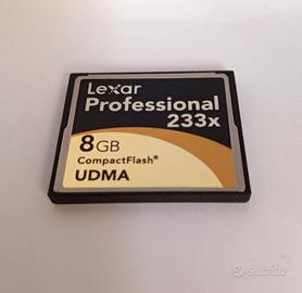 memoria per macchina fotografica lexar 8 GB 233 x