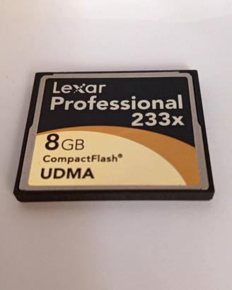 memoria per macchina fotografica lexar 8 GB 233 x