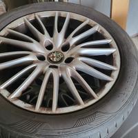 cerchi e gomme Alfa 159 - 225 50 R17